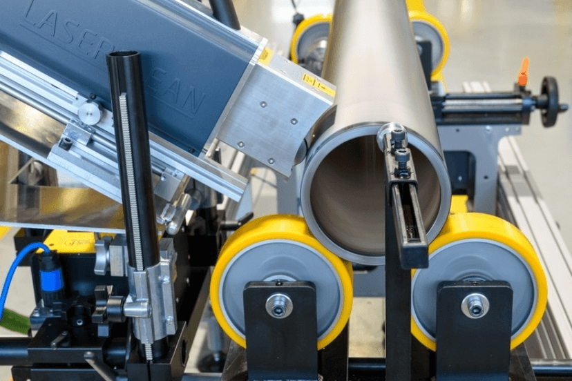 Laser cleaning equipment for anilox rollers