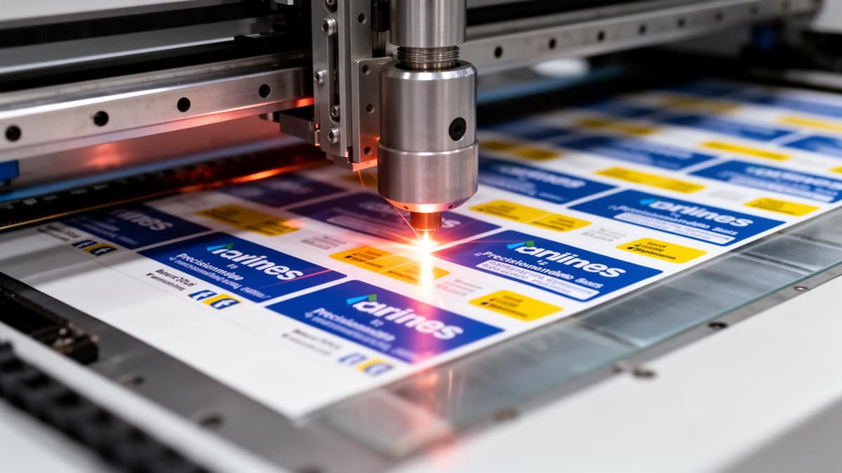 Golden Laser LC350 — Precision Die-Cutting for Labels