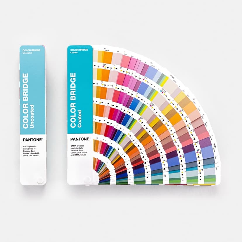 Pantone Color Bridge Guide Set (coated & uncoated)